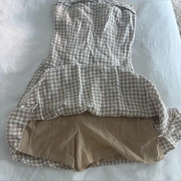 NWT Abercrombie and Fitch Linen Collection mini dress: - Picture 8 of 9